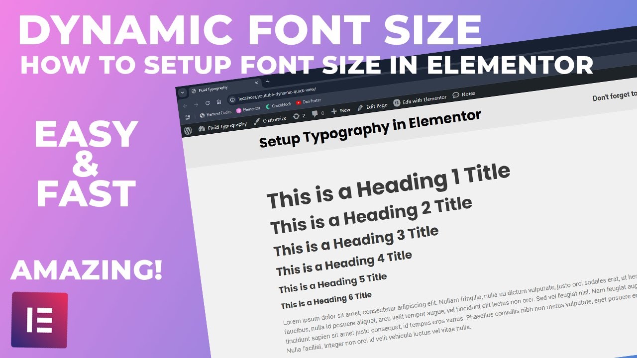 Typography Made Easy: Perfect Font Setup in Elementor (2025 Tutorial)