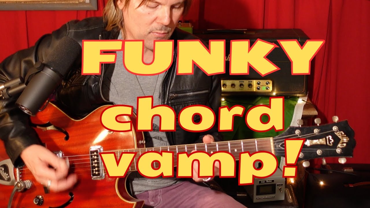 FUNKY Chord Vamp You Need To Learn Now!  #rhythmguitar #funkguitar #funkyguitar guitar #triads