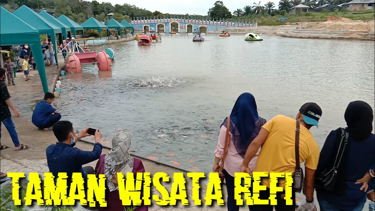 Begini Objek Wisata Taman Refi Pekanbaru! Wisatanya Tergolong Baru