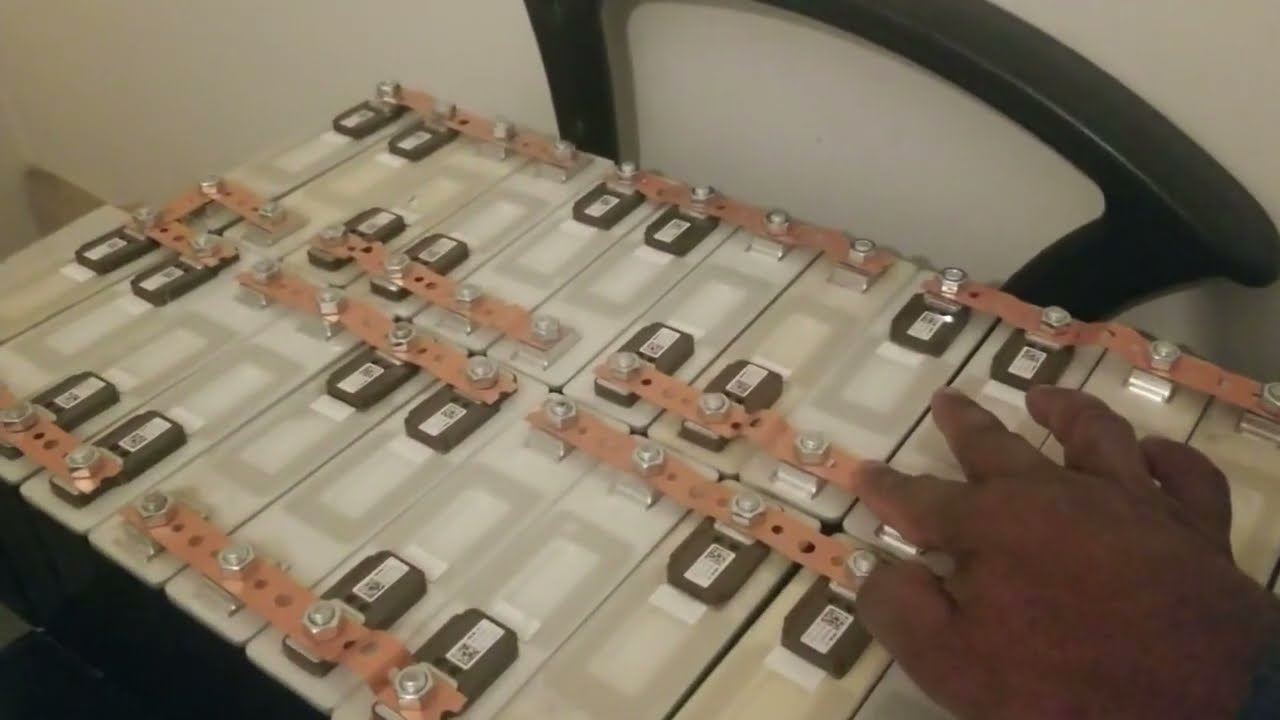 DIY 48V 120Ah Lithium Ion Prismatic Battery - Build 6.24 KW  with Grade C cells 14S 2P Very Cheap