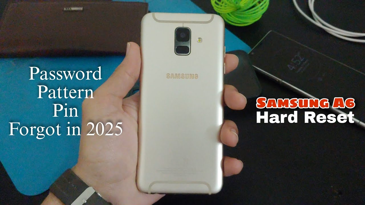 Samsung A6/A6 Plus Password Pin Pattern Reset | Samsung Force Hard Reset - Factory Data Reset A6