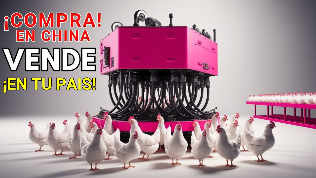 🔴 15 M&Aacute;QUINAS AGRICOLAS que puedes COMPRAR EN CHINA y VENDERLAS  en tu PAIS.