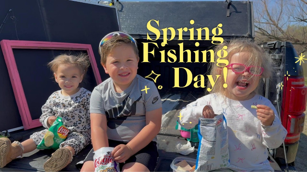 🪷First Day of Spring ~ Family Fishing + Bible Study ~ Family Vlog🎣📖