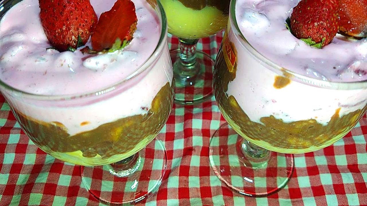 3 Layer Chocolate Delight Dessert Recipe by your perfect plate #dessertrecipe