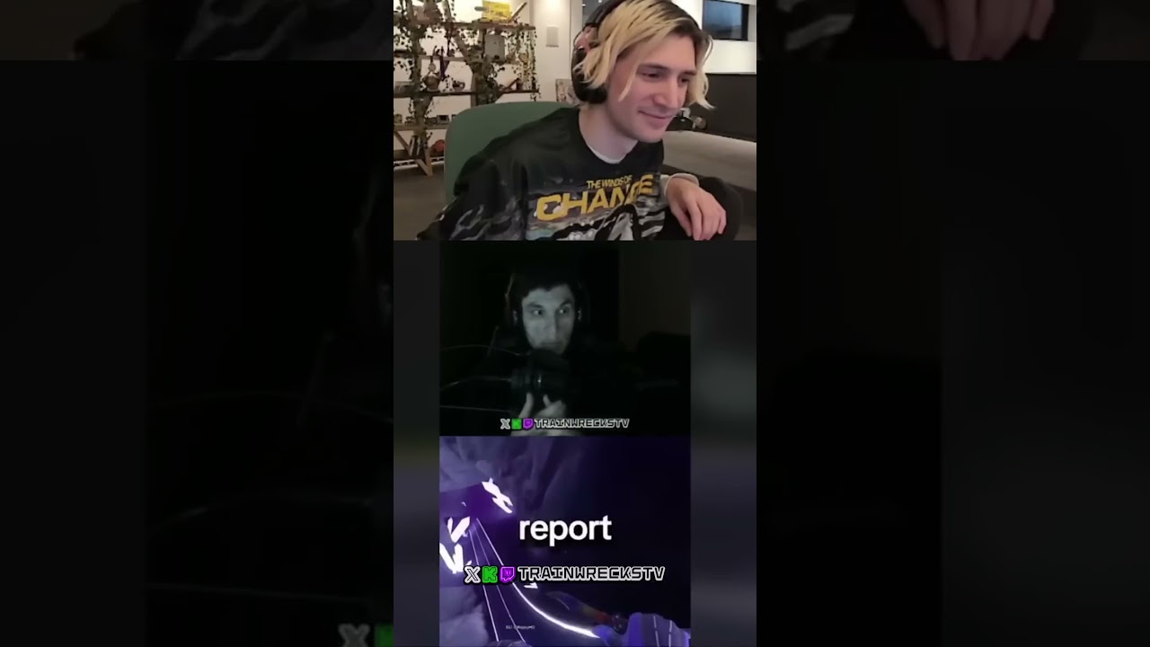 Trainwreck заставляет xQc сломаться 😂 #cs2 #xqc #xqcreact #trainwrecks #trainwreckstv
