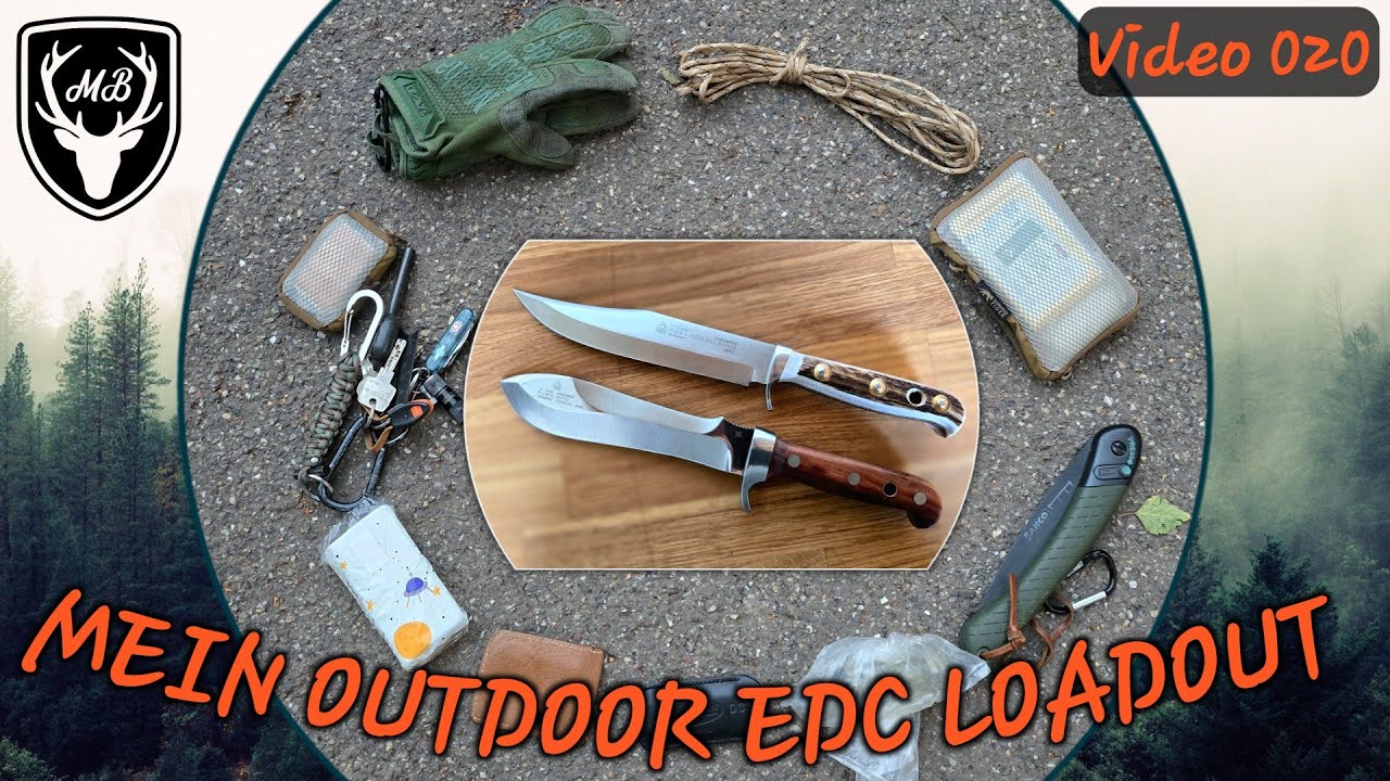 Outdoor EDC Loadout / Puma Messer / Surefire Aviator red / Fox Knives / Bahco Laplander /Mechanix...