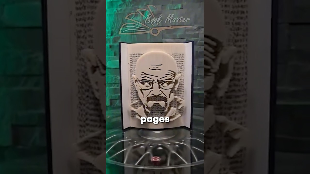 He Makes Books into ART! (book_master_official)