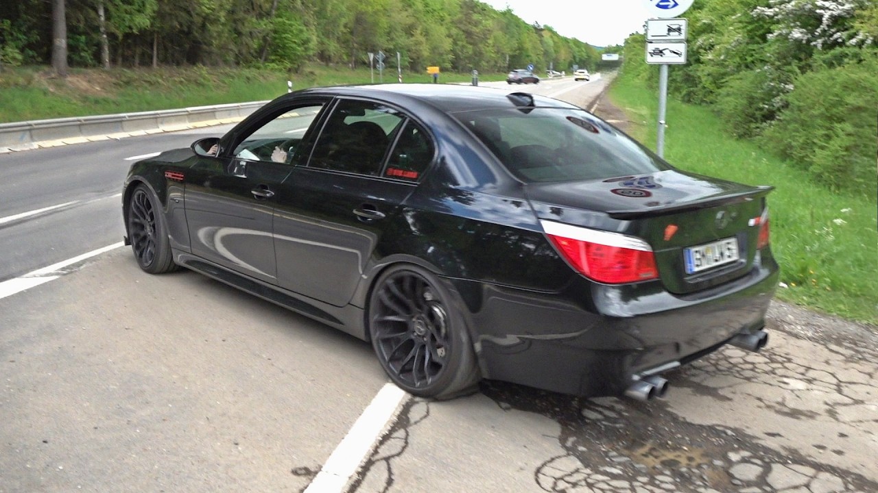 Cars Leaving Nürburgring Tankstelle - M5 V10, M2 F87, MC20 Cielo, CLS63 AMG, 992 GT3 RS