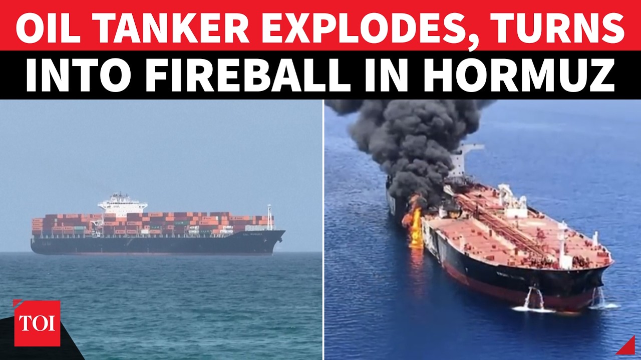 HUGE! Vessel HITS Naval Mine, EXPLODES In Hormuz After IGNORING Iran&rsquo;s Deadly Warning | Watch