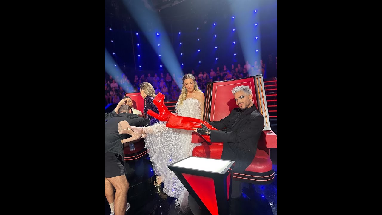 Adam Lambert,Leann Rimes,Guy Sebastian, Kate Miller Heidke/ Behind The Scenes fun moments TheVoiceAU