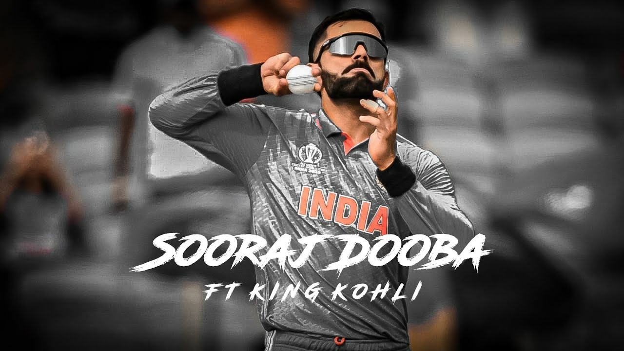Sooraj Dooba Hai • Ft. Virat Kohli • Beat Sync • 4k Status • GamerGrid • 💗