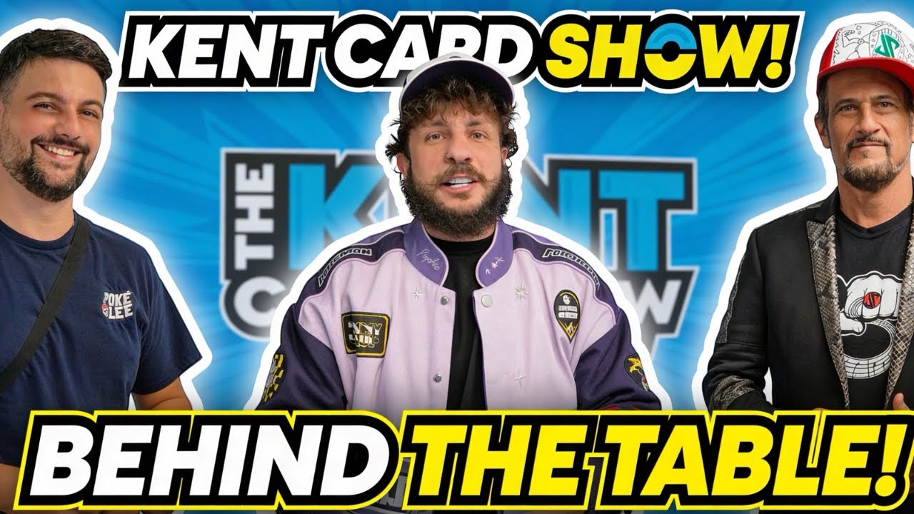 The Kent Card Show Full Day Vlog | Behind The Table!