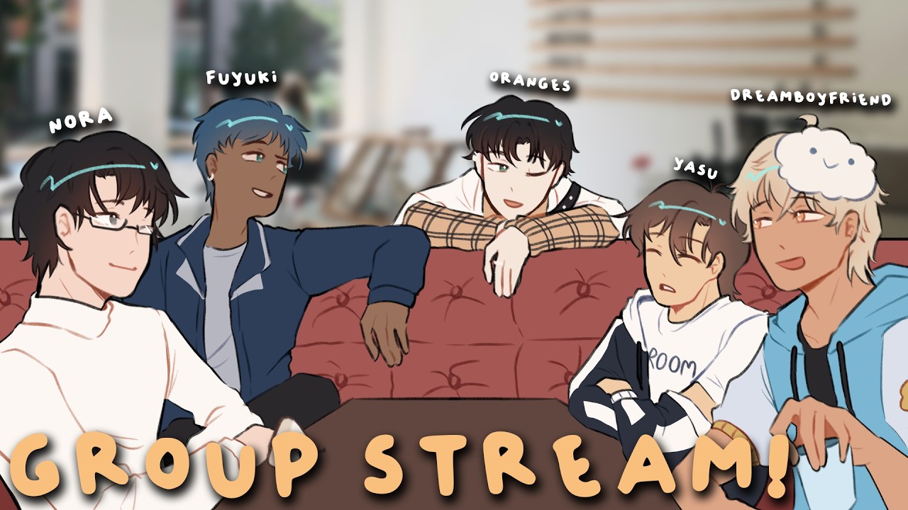 🔴GROUP STREAM! (w/ @NoraASMR , @FuyukiVA , @yasuroomasmr  🔴