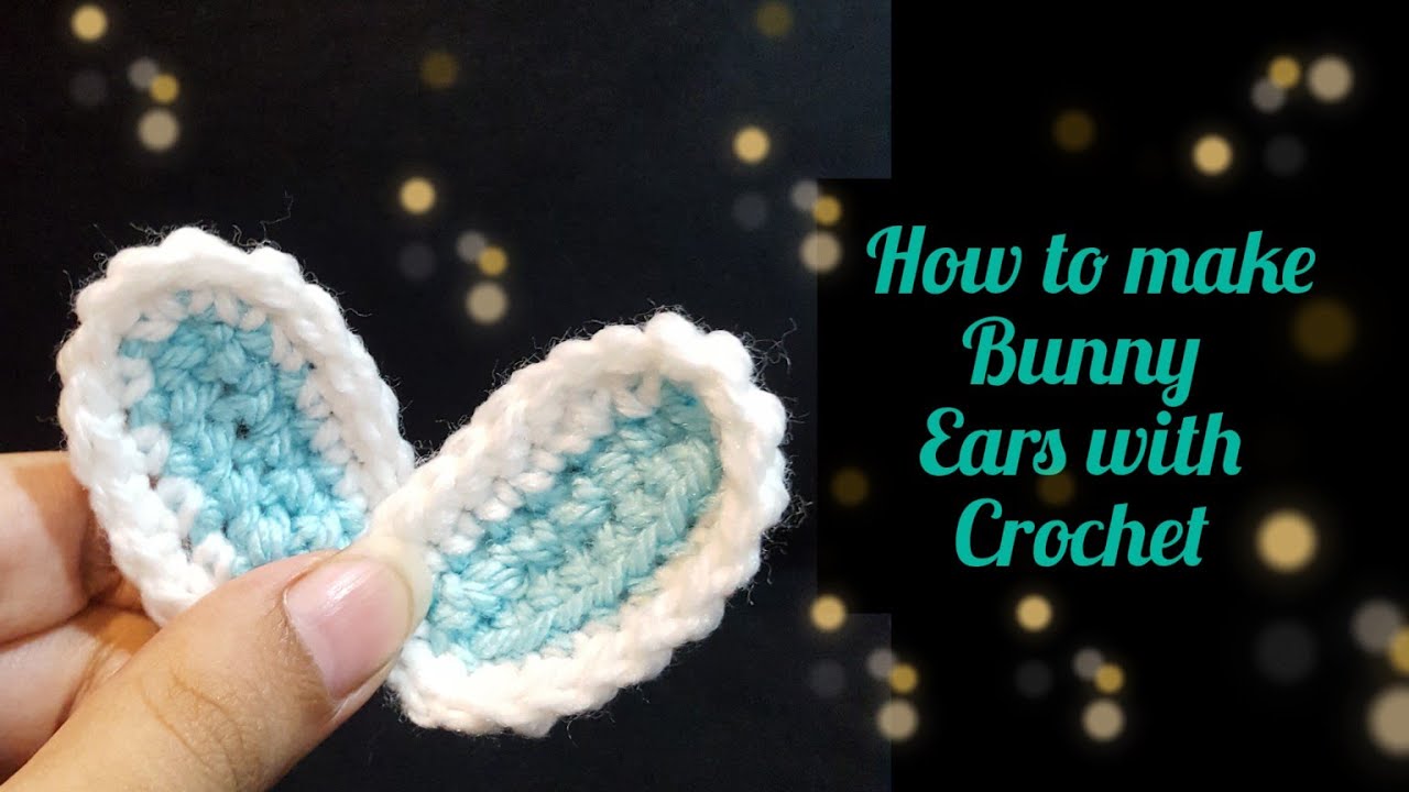 how to make bunny ears with crochet || rabbit ears with crochet