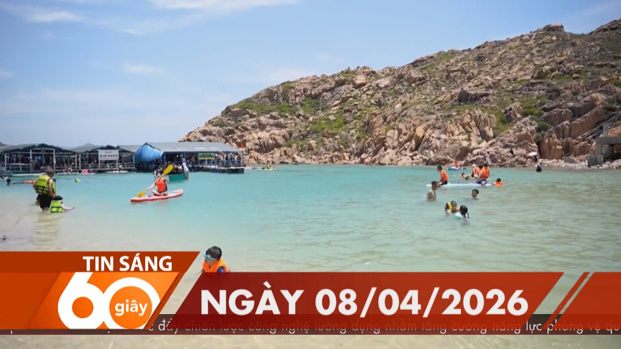 60 Gi&acirc;y S&aacute;ng - Ng&agrave;y 08/04/2026 | HTV Tin tức