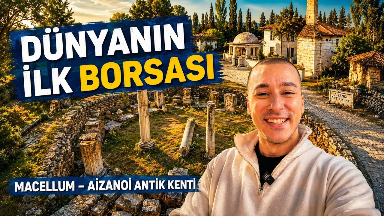 Dünyanın İlk Borsası ve İlk Fiyat Listesi – Aizanoi Macellum / Kütahya