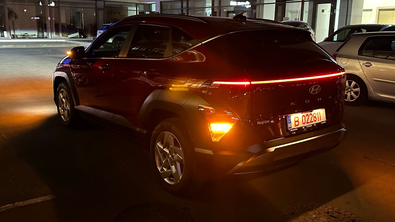2024 Hyundai Kona Lights Interior Exterior