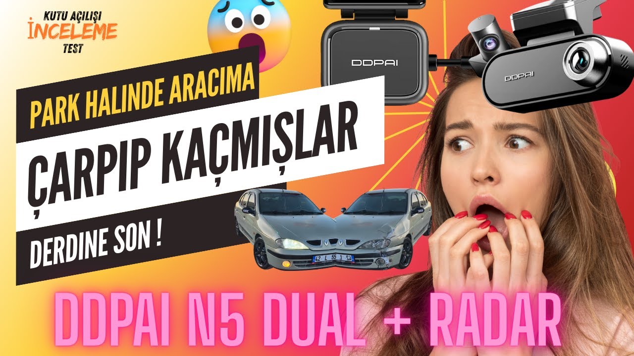 DDPAI N5 Dual + Radar | İnceleme & Karşılaştırma | BU VİDEOYU İZLEMEDEN ARAÇ KAMERASI ALMA!!