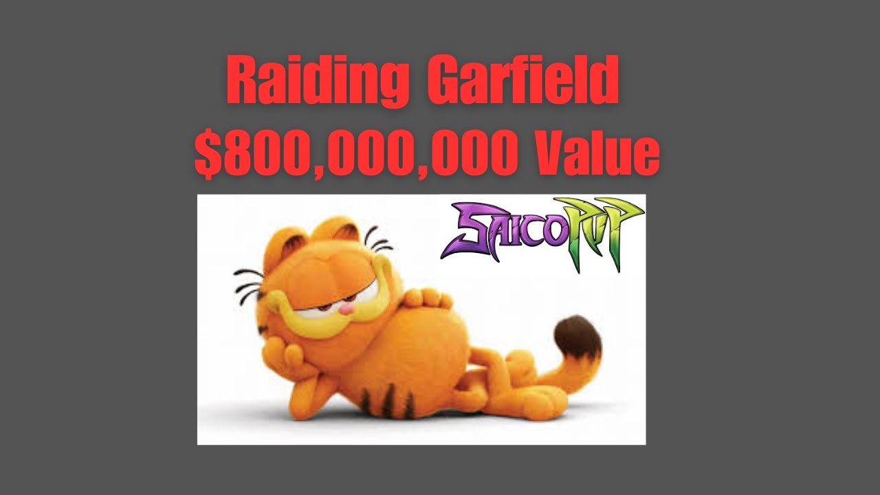 Raiding Garfield on SaicoPvP $800,000,000 In Value Creeper Map #52