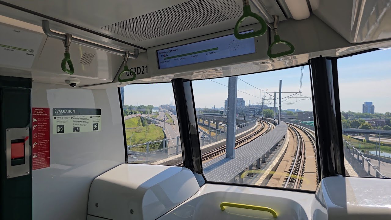 REM: very relaxing morning ride between Central and Brossard Stations - Monday, September 1, 2025