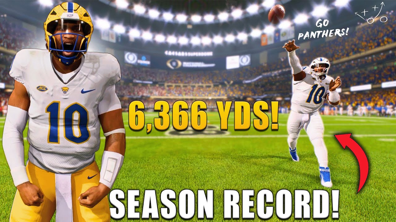 Record Breaking QB Leads Pitt To A CHIP! | CFB 26 | RTG QB Ep. 8