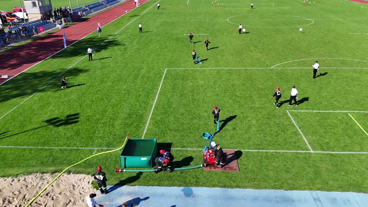 Powiatowe zawody sportowo-pożarnicze Wolsztyn 21.09.2025 OSP Chobienice Gr C