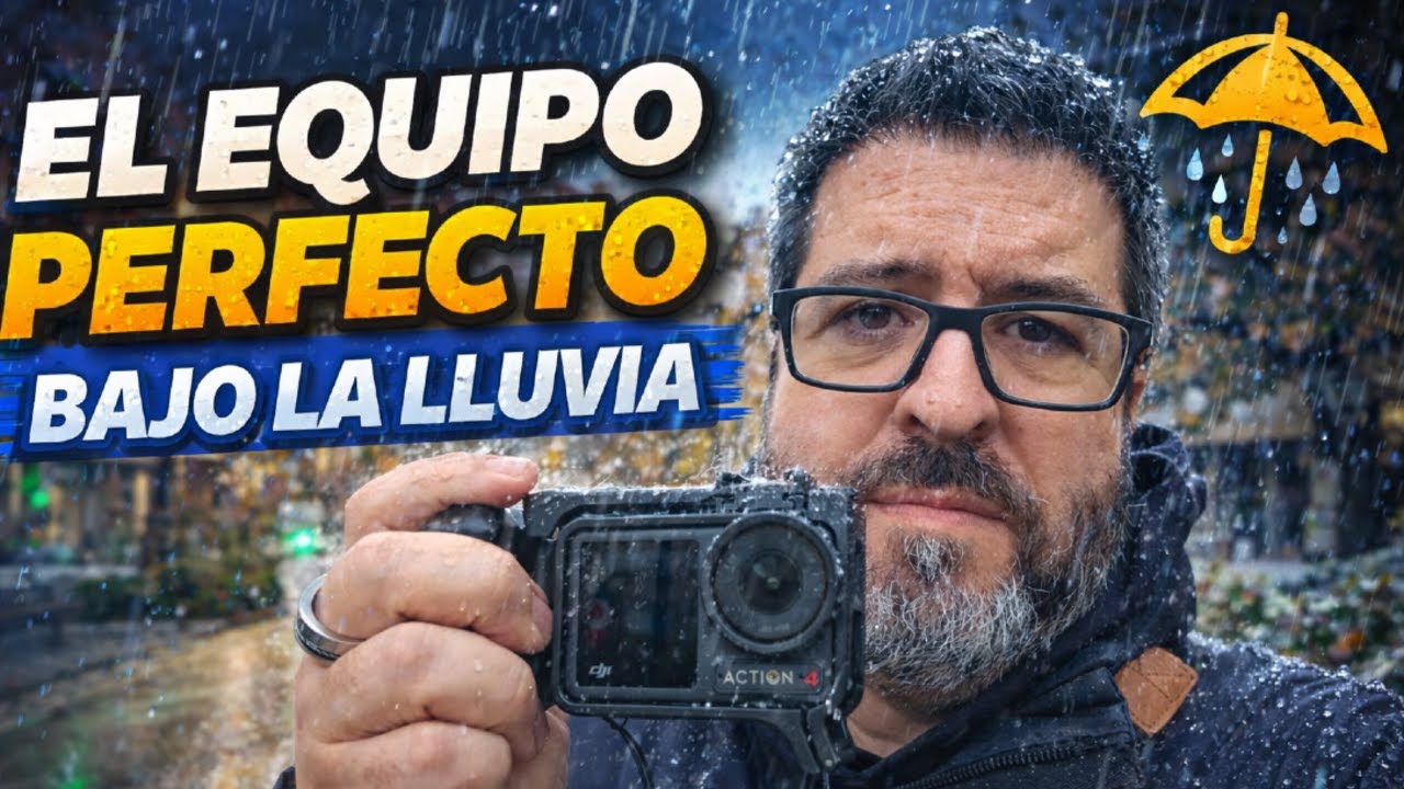 El MEJOR equipo para fotografía street con lluvia (y no es una cámara normal)