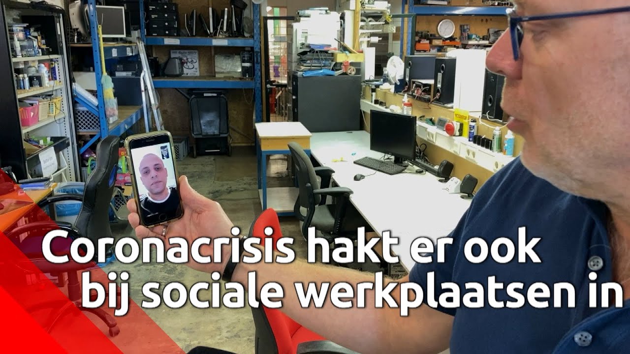 Coronacrisis hakt er ook bij sociale werkplaatsen in