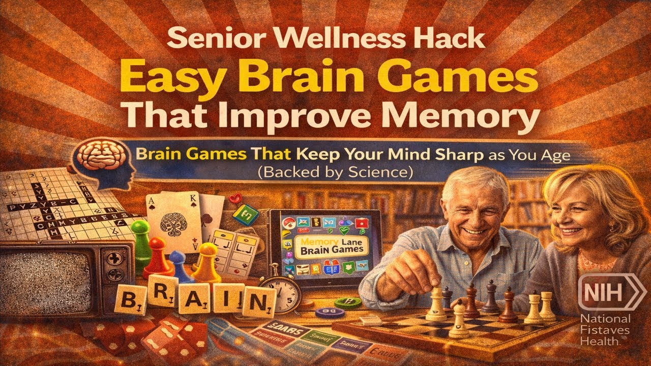 Senior Wellness Hack - Easy Brain Games That Improve Memory