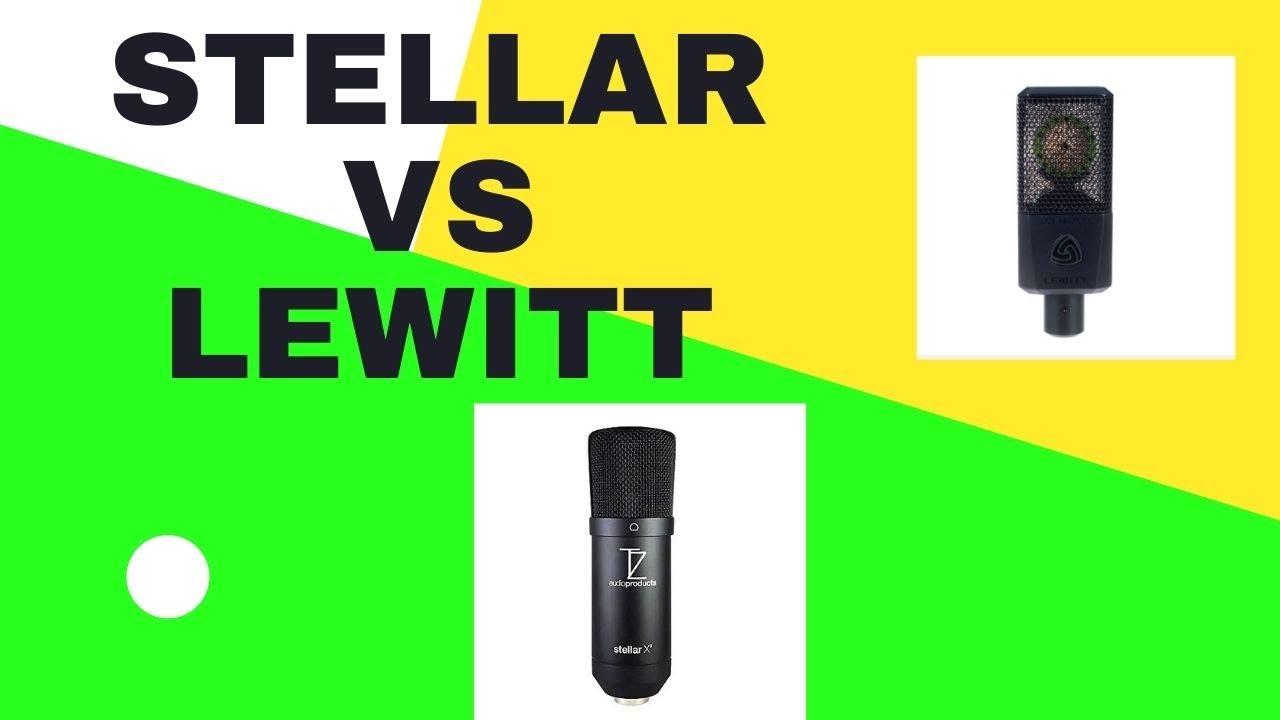 Stellar X2 Vs Lewitt LCT440 - Two £200 Microphones