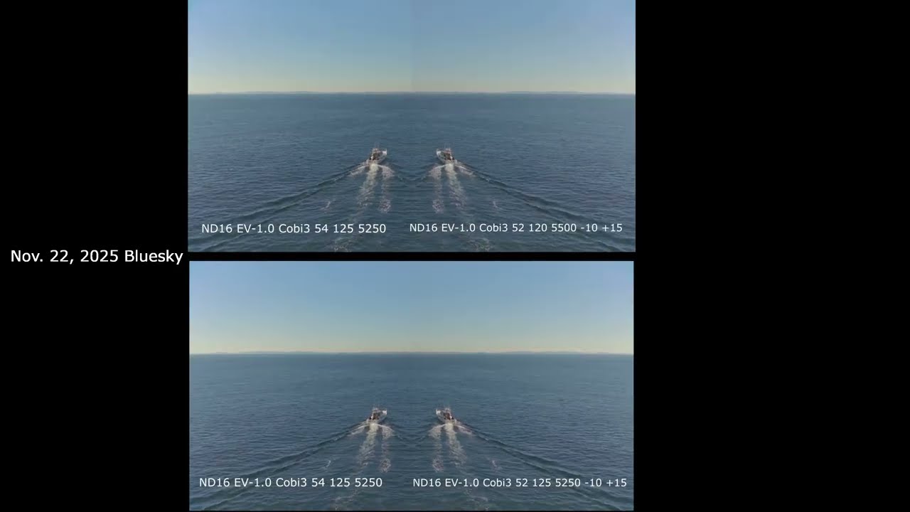 FIMI X8 2022 v.1 ShotCut settings – Bluesky ND16 EV-1.0 – Part 2 - Mar 2