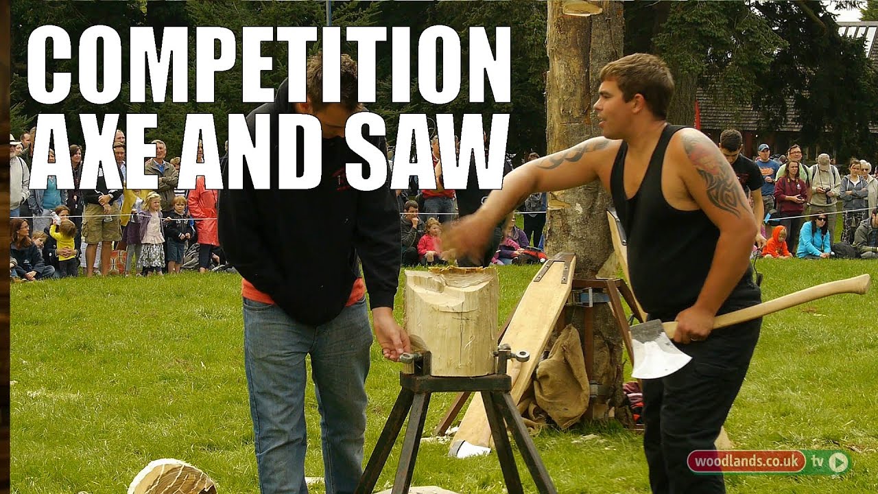 Competition Axe and Saw