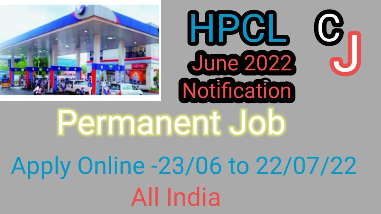 hpcl recruitment 2022