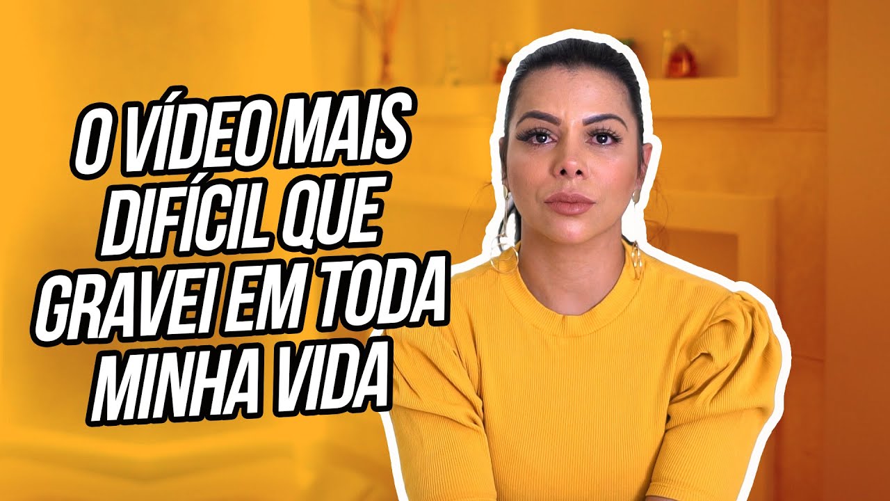O V&Iacute;DEO MAIS DIF&Iacute;CIL QUE GRAVEI EM TODA MINHA VIDA