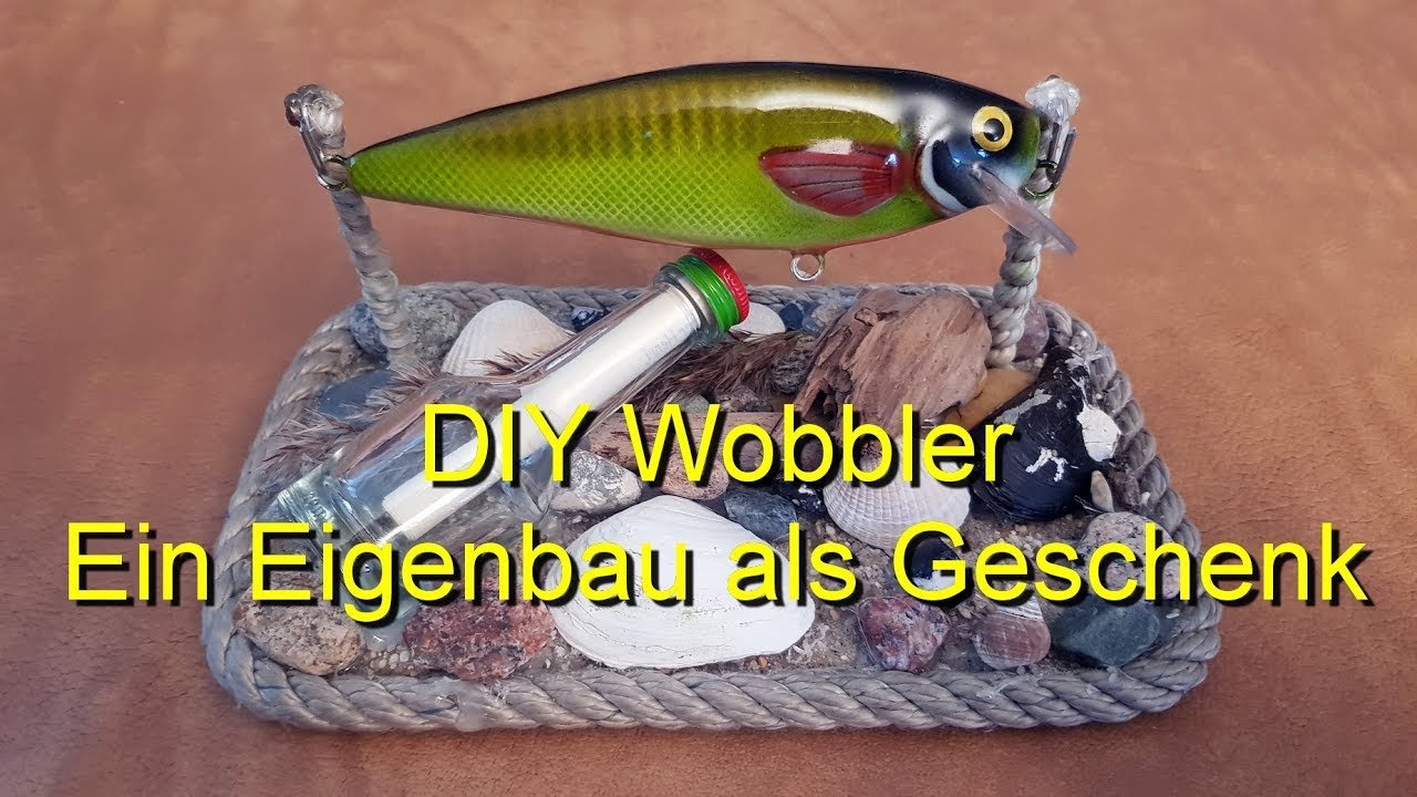 Wobbler - carving, balancing and painting DIY