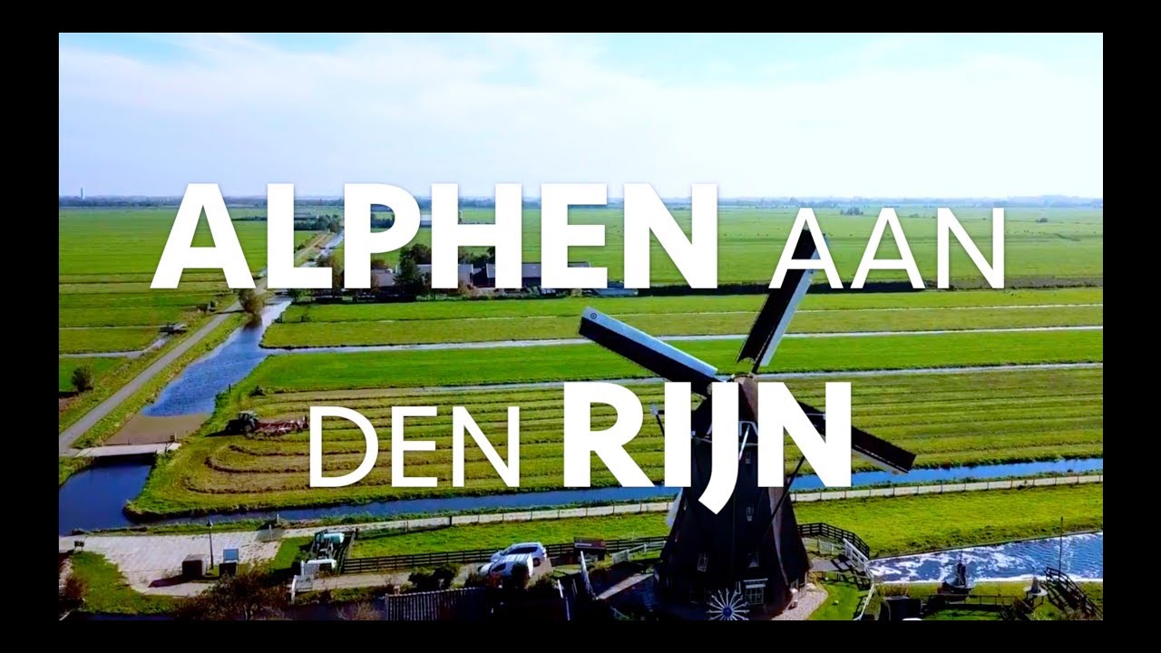 ALPHEN HOLLAND Drone 4K Nederland The Netherlands