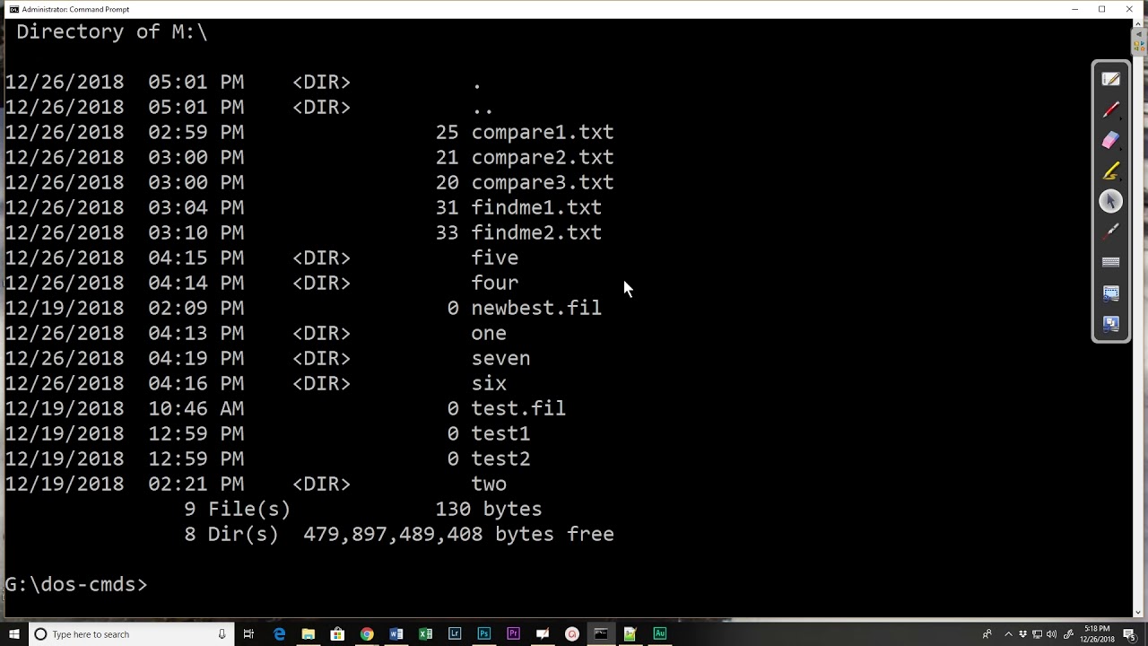 012 - subst command