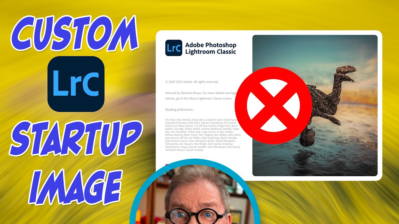 Replace the Lightroom Classic Launch Screen