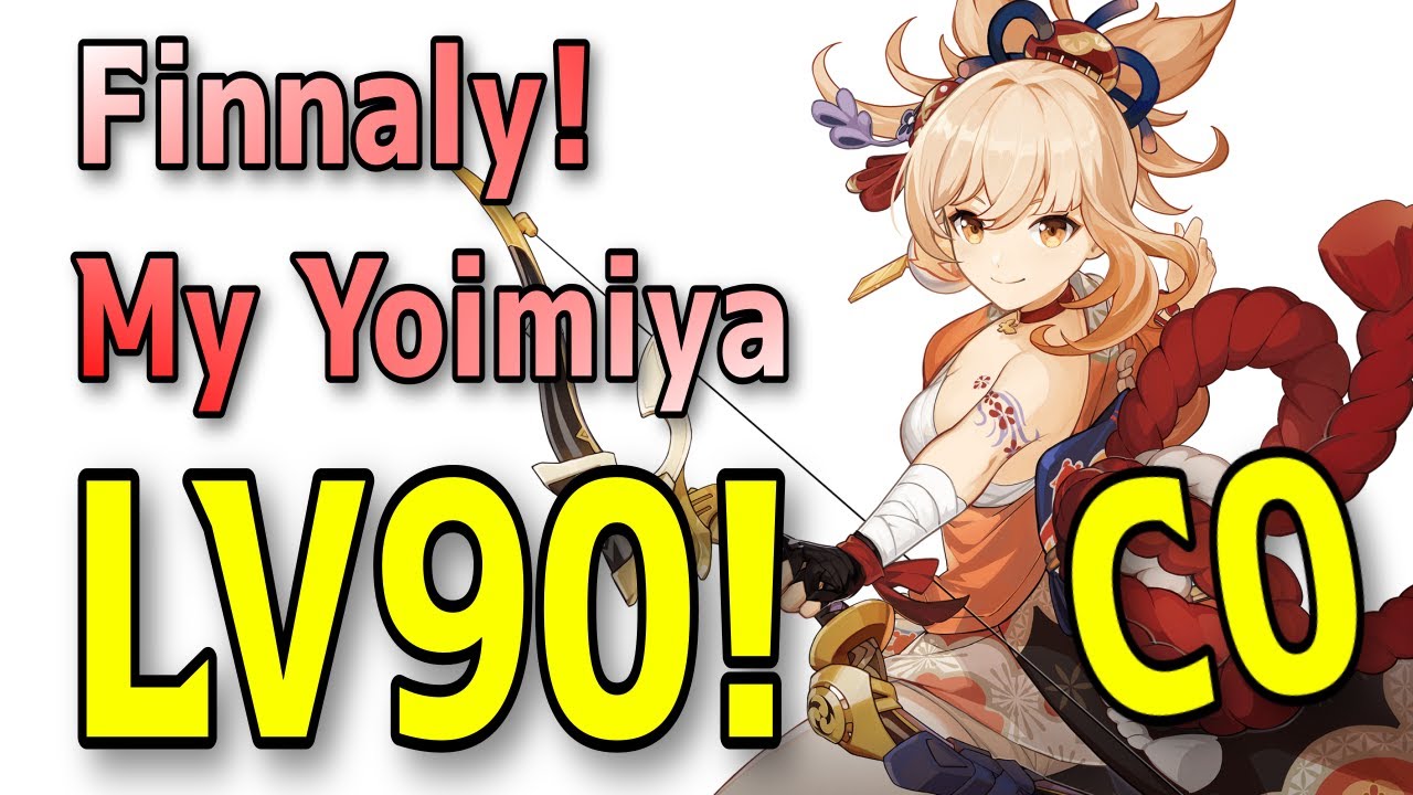 What Damage C0 Lv90 Yoimiya Does?? Genshin Impact #Shorts