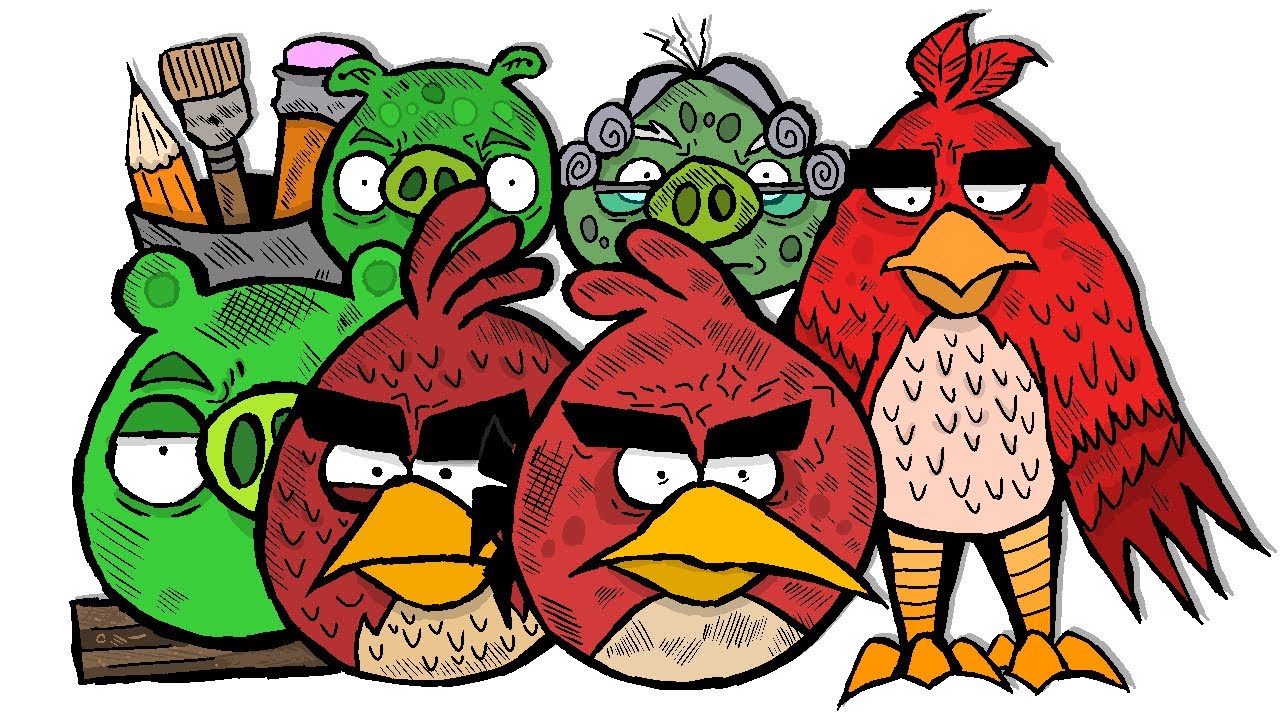 Как менялся дизайн Angry Birds