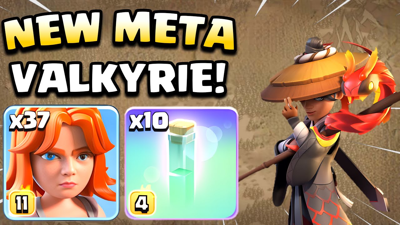 TH17 Valkyrie Attack Strategy Clash of Clans | Best TH17 Attack with Valkyrie | Town Hall 17 Attack