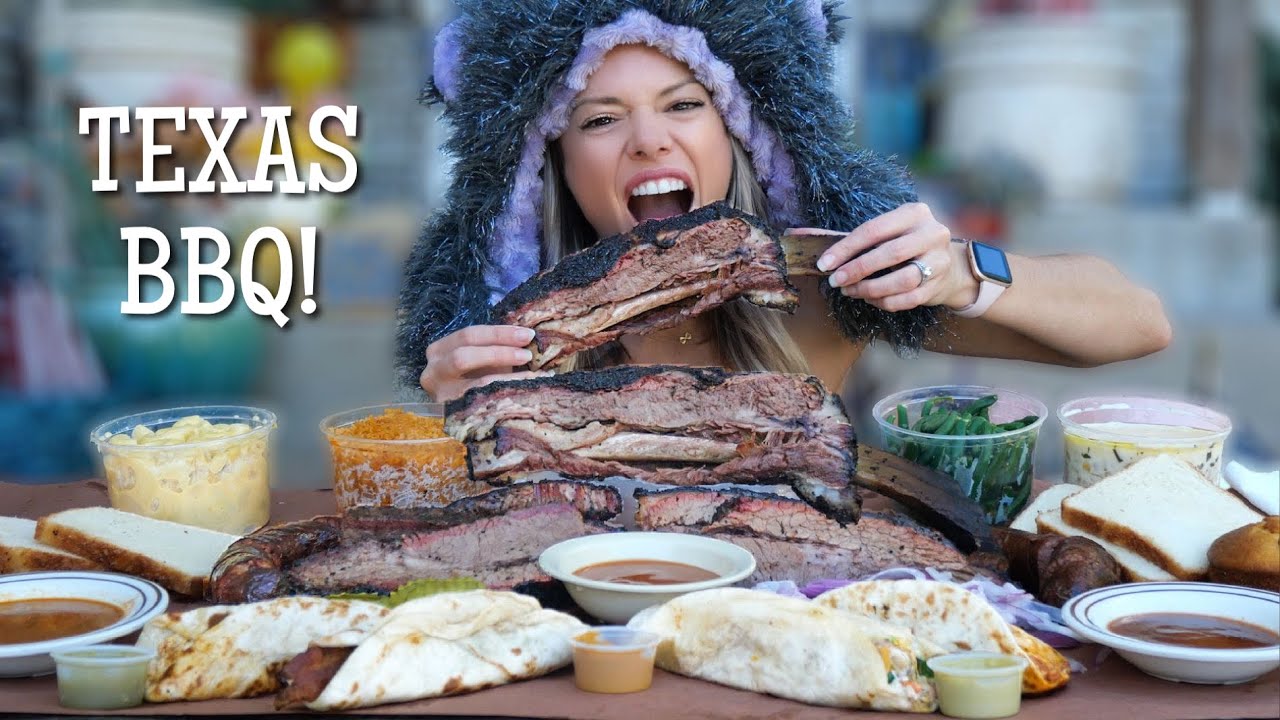 BBQ + Breakfast Tacos | Austin, TX MUKBANG!