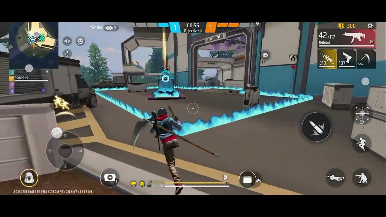 11 kill close range gun 🔫 clash squad Booyah 💥