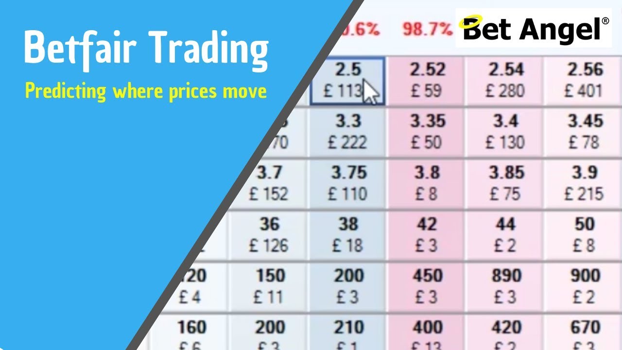 Betfair Trading - Predicting where prices will move - Peter Webb: Bet Angel