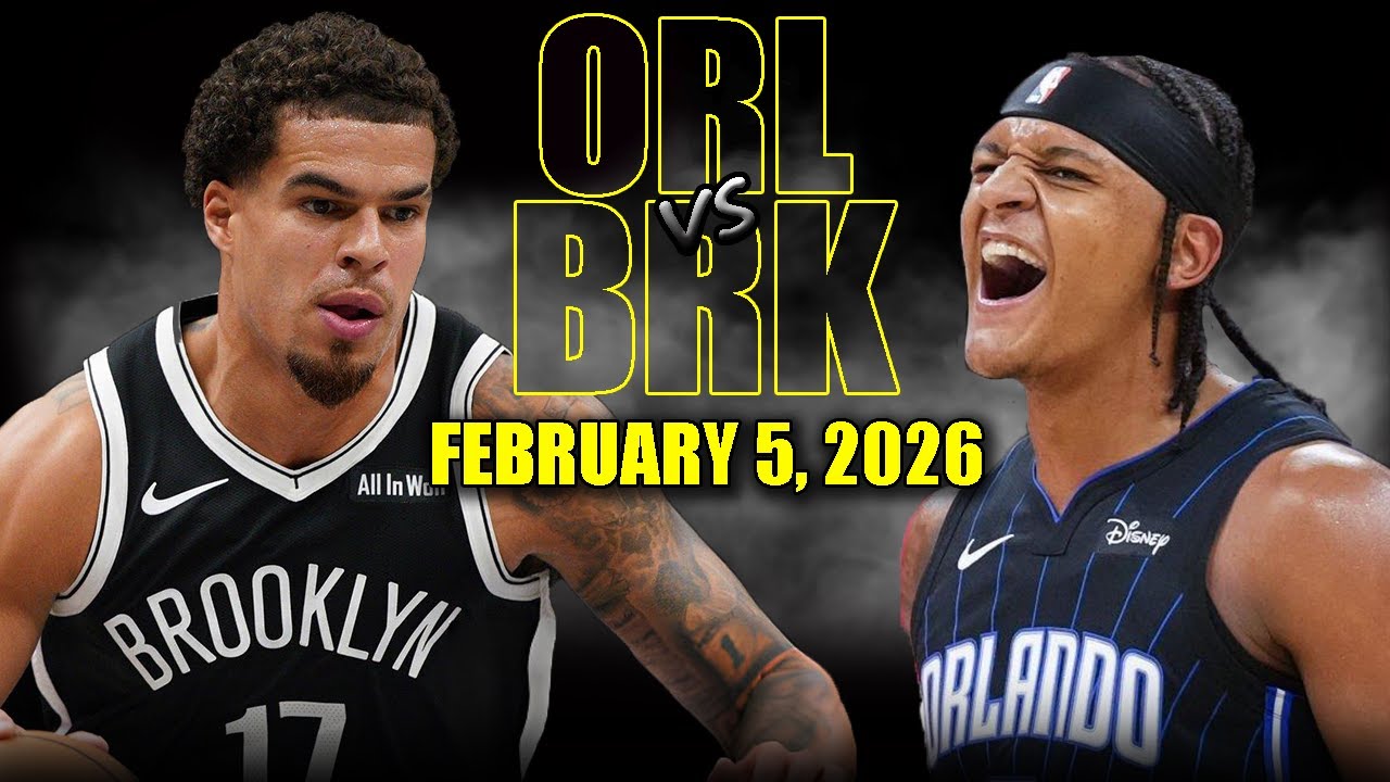 Orlando Magic vs Brooklyn Nets Full Game Highlights &ndash; February 5, 2026 | NBA Season