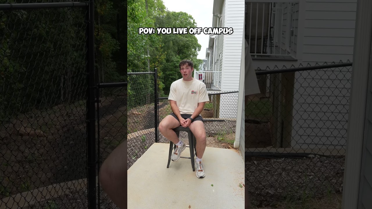POV: You live off campus