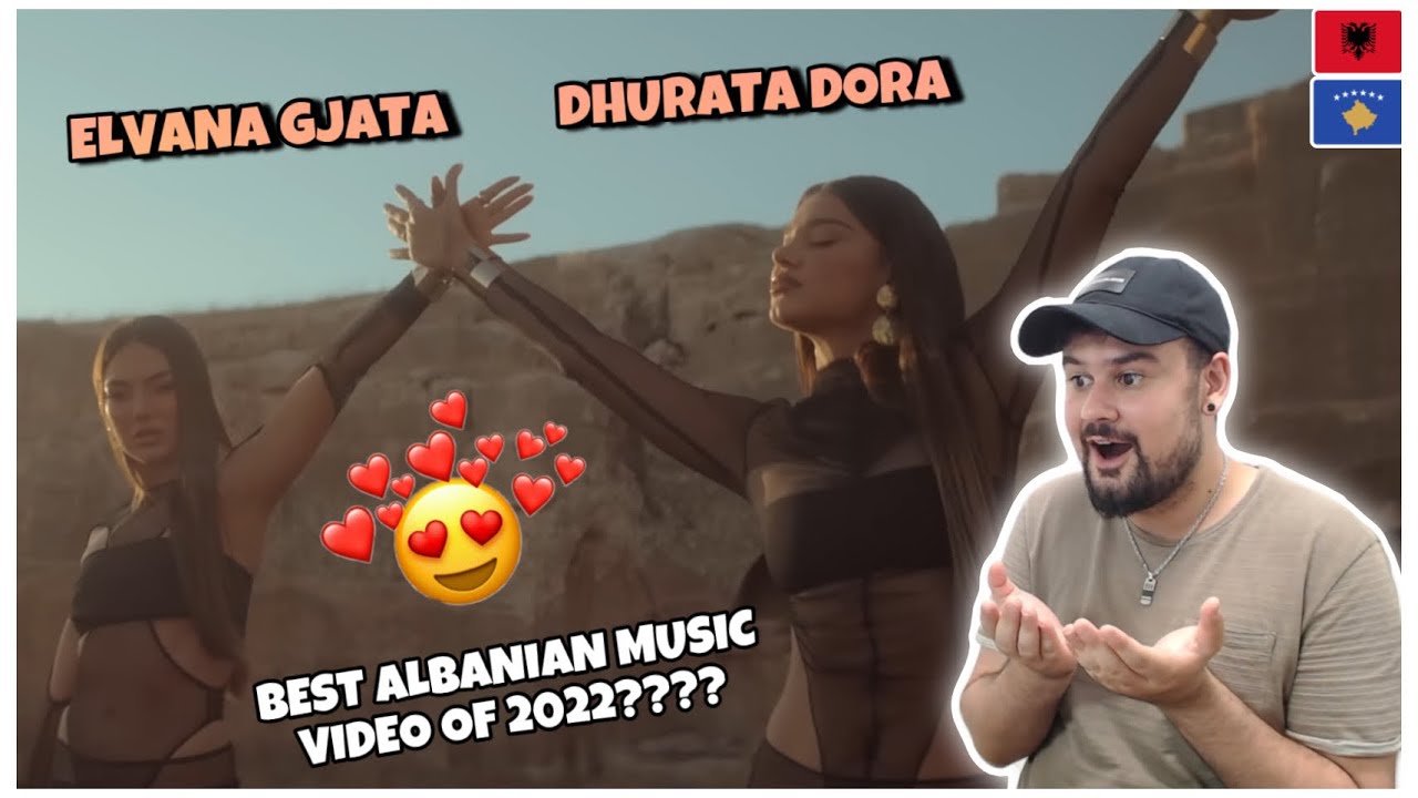 BEST ALBANIAN MUSIC VIDEO of 2022 ? REACTION to Dhurata Dora x Elvana Gjata - GAJDE