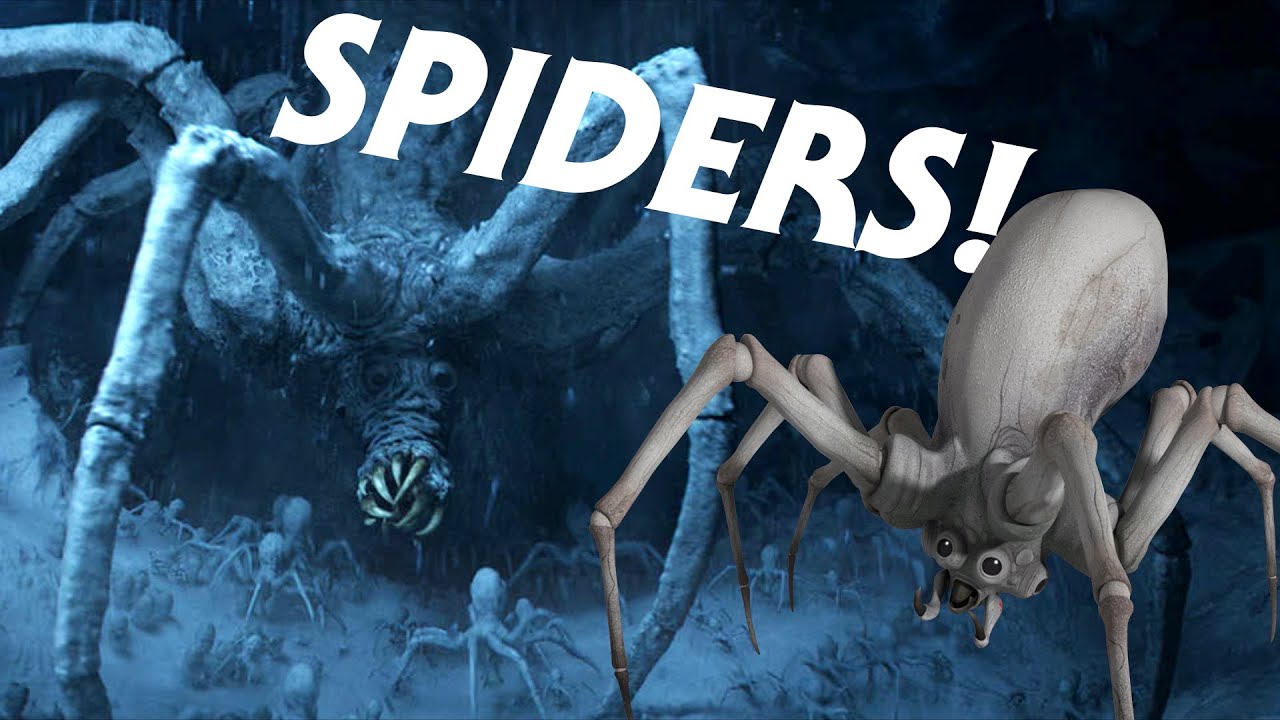 The Spider Creatures of Star Wars