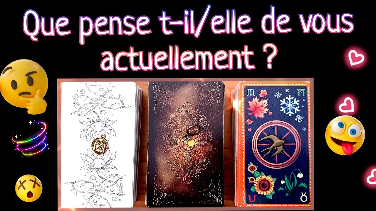 QUE PENSE T-IL/ELLE DE VOUS ACTUELLEMENT ?✨ #tirageachoix #guidance #cartomancie 🧙‍♀️🔮
