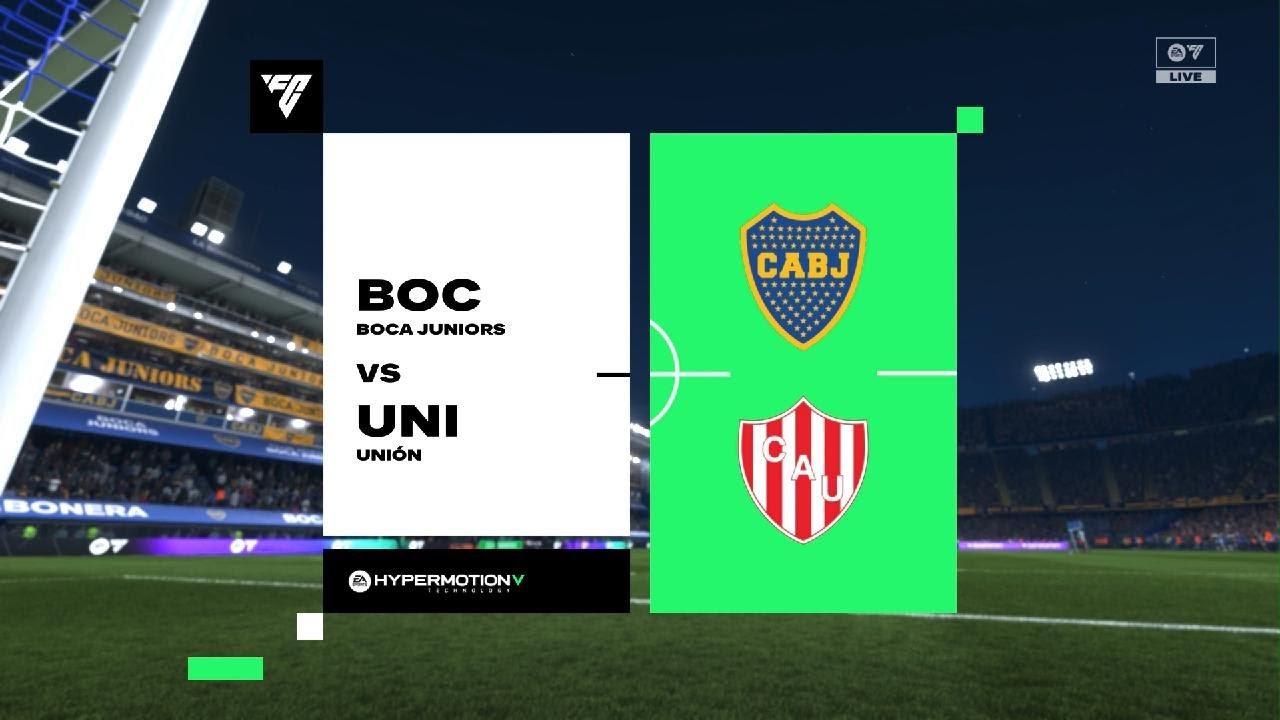 Torneo Clausura 25 - Rodada 2 - Boca Juniors x Union 19/7